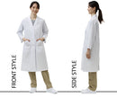 THS-白衣NET 白衣 女性用 レディース 診察衣 長袖 実験衣 ドクターコート 研究用白衣 シングル 医師　TB6002