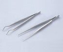 歯科用・先細ピンセット　0-238/無鈎・細/180mm
