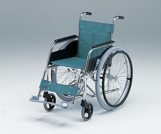 車椅子　自走式／スチール製　0-5953/スタンダードタイプ