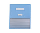 カードインデックス　A3／A4（縦2面）　0-7511/ブルー/15名用