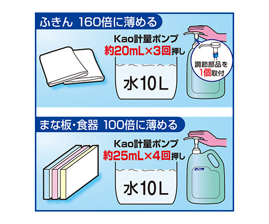 キッチンハイター 業務用 5kg 塩素系除菌漂白剤　2-7530-01