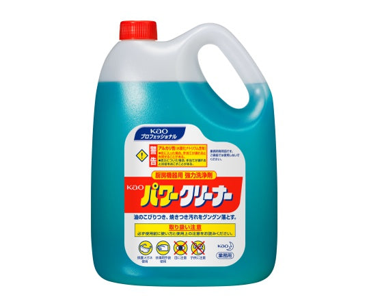 強力油汚れ用洗浄剤パワークリーナー　4.5L　業務用　2-8734-01