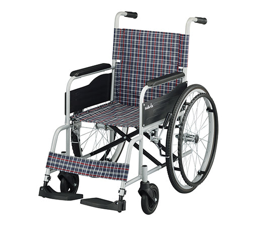 車椅子(アルミタイプ)　7-4328/介助ブレーキなし