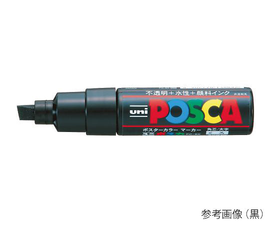 ポスカ　太字角芯　7-6037/青