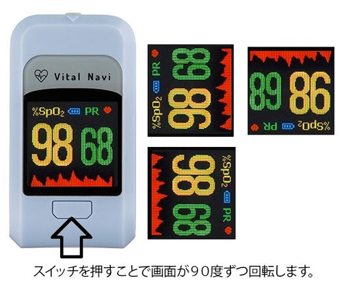バイタルナビ パルスオキシメータ（プローブ対応タイプ） | MEDICAL MARKET