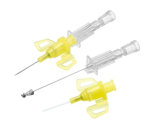 イントロカン　セーフティ3（血液曝露防止弁付き静脈留置針）　24G×19mm　50本入　7-8998-01