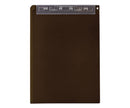 クリップボード（A4・スタンド付）　7-9013/茶