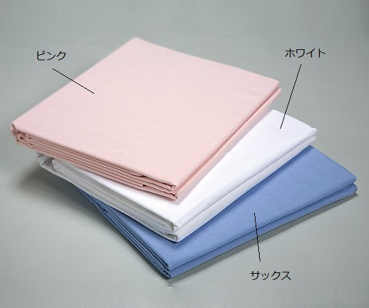フラットシーツ　8-3593/サックス