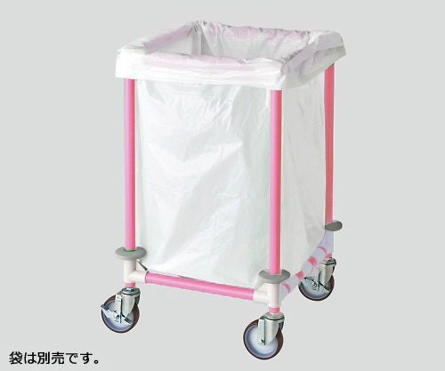 リネンカート　抗菌・防カビ　FSイレクター（R）neo　8-6549/ピンク