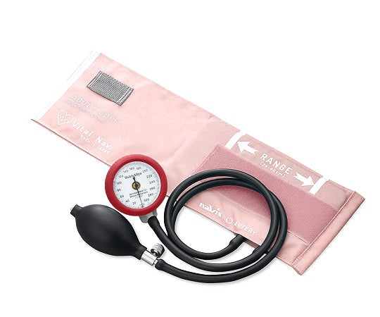 バイタルナビ血圧計（ラテックスフリー）　8-7093/LF成人用/ピンク