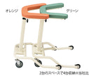 らくらくあるくん（R）～低床型～（ネスティング歩行器）　8-9293/グリーン